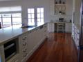 2Pak & Ceasarstone kitchen with routered doors